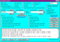 Easy Date Converter 11.32t screenshot. Click to enlarge!