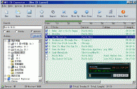 Easy MP3 to CD Converter 2.1.0 screenshot. Click to enlarge!