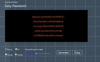 Easy Pass Generator for Windows 8 1.0.0.1 screenshot. Click to enlarge!