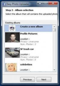Easy Photo Uploader for Facebook 3.0.6.0 screenshot. Click to enlarge!