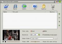Easy Video to PSP Converter 1.6.4 screenshot. Click to enlarge!