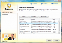 EgisTec Shredder 2.0.8.1 screenshot. Click to enlarge!