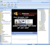Eltima SWF Decompiler 4.0 screenshot. Click to enlarge!