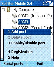 Eltima Serial Splitter Mobile 3.0 screenshot. Click to enlarge!