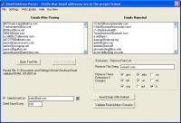 Email Address Parser 3.0.0 screenshot. Click to enlarge!