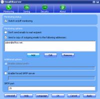 EmailObserver 5.2.4 screenshot. Click to enlarge!
