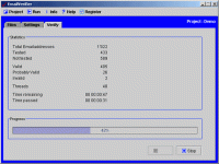 EmailVerifier 8.0 screenshot. Click to enlarge!