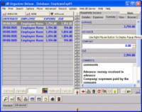Employee Expense Organizer 4.21 screenshot. Click to enlarge!