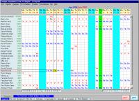 Employee Scheduling Assistant 2000 2.2 screenshot. Click to enlarge!