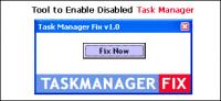 Enable Task Manager 1.0 screenshot. Click to enlarge!