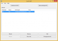 EncFS MP 0.10.6 screenshot. Click to enlarge!