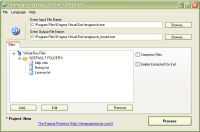 Enigma Virtual Box 7.70.20160914 screenshot. Click to enlarge!