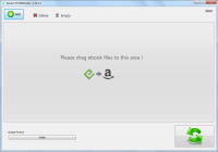 Epubor EPUB to Kindle Converter 2.0.4.320 screenshot. Click to enlarge!