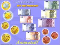 Euro Screensaver FREE 2.0 screenshot. Click to enlarge!