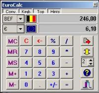 EuroCalc 2.1 screenshot. Click to enlarge!