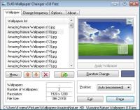 EvJO Wallpaper Changer 3.1 screenshot. Click to enlarge!
