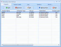 Everyday Auto Backup 3.4 screenshot. Click to enlarge!