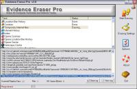 Evidence Eraser Pro 3.2 screenshot. Click to enlarge!