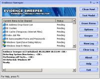 Evidence Sweeper 3.0.5 screenshot. Click to enlarge!