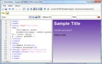 ExHtmlEditor 1.3 screenshot. Click to enlarge!