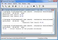 Examine32 Text Search 6.02 screenshot. Click to enlarge!