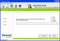 Excel File Repair 10.10.01 screenshot. Click to enlarge!