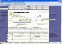 Excel Invoice Manager Pro 2.21.1024 screenshot. Click to enlarge!