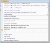 Excel Unique & Duplicate Data Remove Software 7.0 screenshot. Click to enlarge!