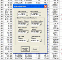 Excel2TXF - Excel Version 3.40 screenshot. Click to enlarge!