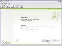 ExcelFIX Excel File Recovery 5.60 screenshot. Click to enlarge!
