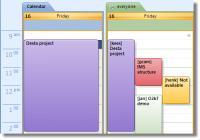 Exchange GroupCalendar 3.0 screenshot. Click to enlarge!