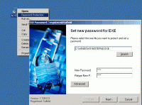Exe Password 2004 screenshot. Click to enlarge!
