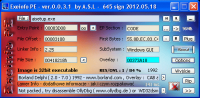 Exeinfo PE 0.0.4.4 screenshot. Click to enlarge!