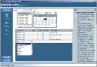 Exercise Diary 3.1.0 screenshot. Click to enlarge!