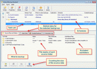 Exiland Backup Professional 4.4 screenshot. Click to enlarge!