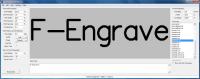 F-Engrave 1.60 screenshot. Click to enlarge!