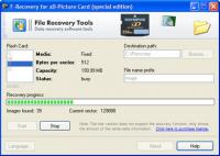 F-Recovery for xD-Picture Card 2.5 screenshot. Click to enlarge!