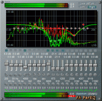 FASOFT ParEQ 1.3 screenshot. Click to enlarge!
