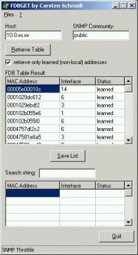 FDBGet 1.2.3 screenshot. Click to enlarge!