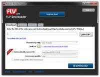 FLV.com FLV Downloader 8.7 screenshot. Click to enlarge!