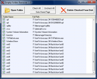 FMS Empty File Remover 3.0.8 screenshot. Click to enlarge!