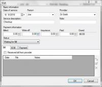 Family Health Expense Tracker 1.3.7 screenshot. Click to enlarge!