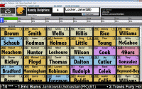 FanDraft Football 16.01 screenshot. Click to enlarge!