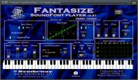 Fantasize Soundfont Player VSTi 2.51 screenshot. Click to enlarge!