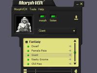 Fantasy Voices - MorphVOX Add-on 1.3.2 screenshot. Click to enlarge!