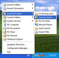 Favorite Shortcuts 1.8.3 screenshot. Click to enlarge!
