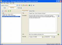 Feed Editor Lite 2.92 screenshot. Click to enlarge!
