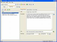 Feed Editor RSS Creator 6 screenshot. Click to enlarge!