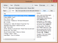 FreeNewsReader (formerly FeedLatest) 3.1 screenshot. Click to enlarge!