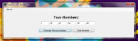 Figerty Lucky Numbers 1.0.0.0 screenshot. Click to enlarge!